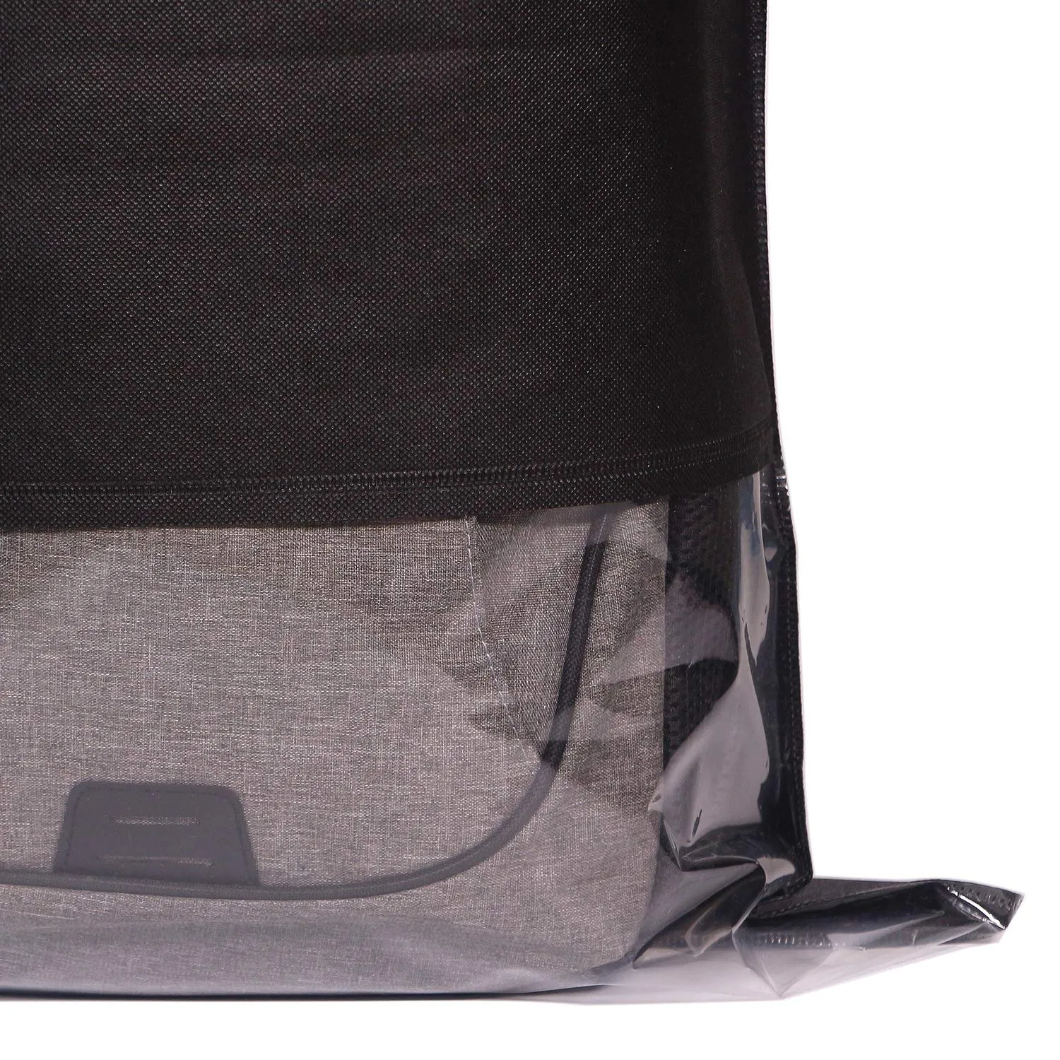 10 Pack Jumbo Non-Woven Fabric Dustproof Drawstring Dust Covers Large Cloth Storage Pouch String Bag for Handbags Purses Shoes Boots