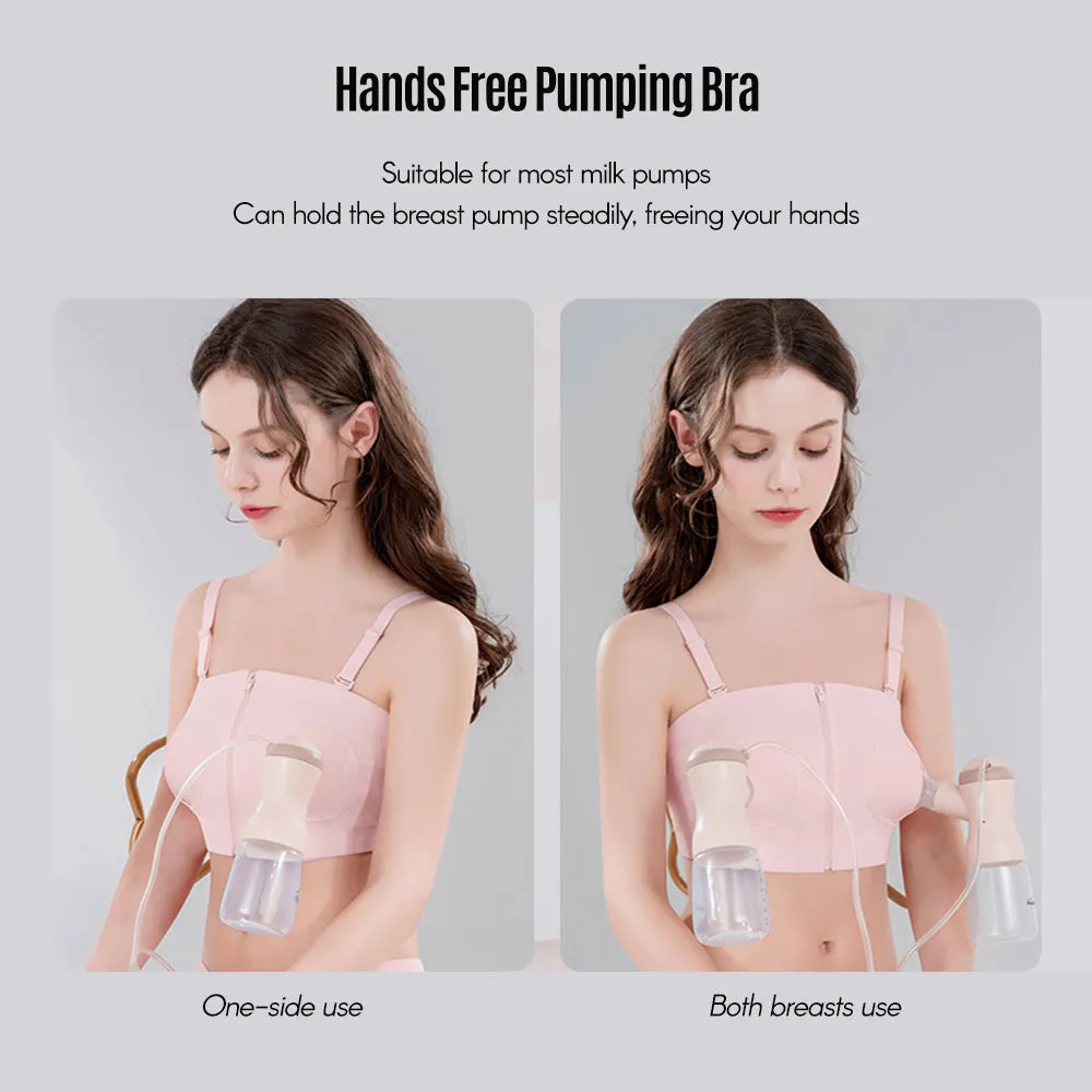 Adjustable Cotton Breast Pump Bra