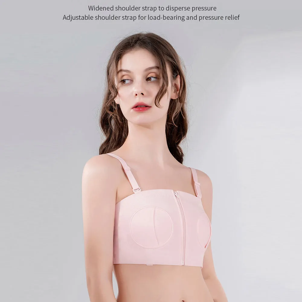 Adjustable Cotton Breast Pump Bra