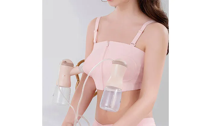 Adjustable Cotton Breast Pump Bra