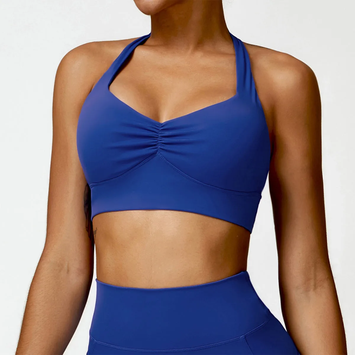 Backless Halter Sports Bra - Brice