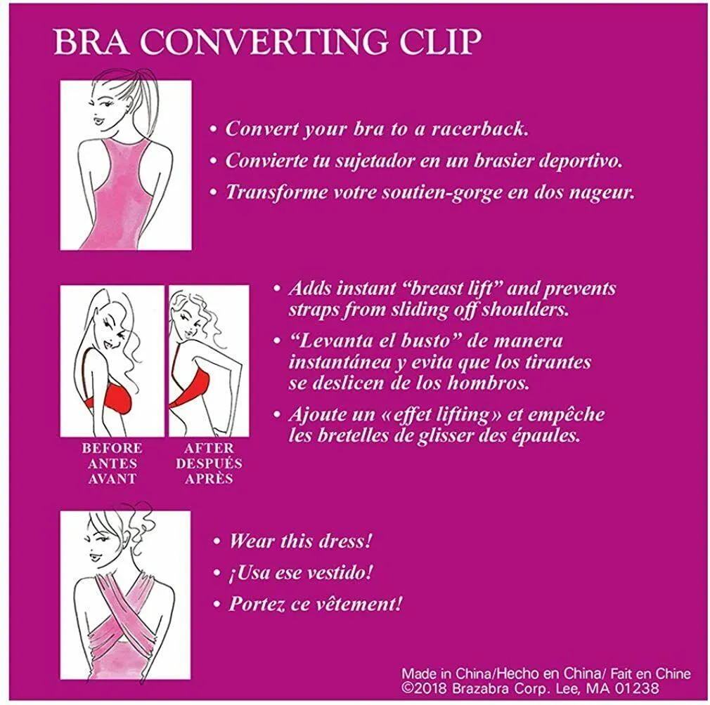 Bra Converter Clip - 3 Pack