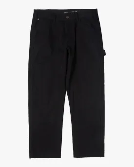 Chainmail Relaxed Fit Pants - RVCA Black