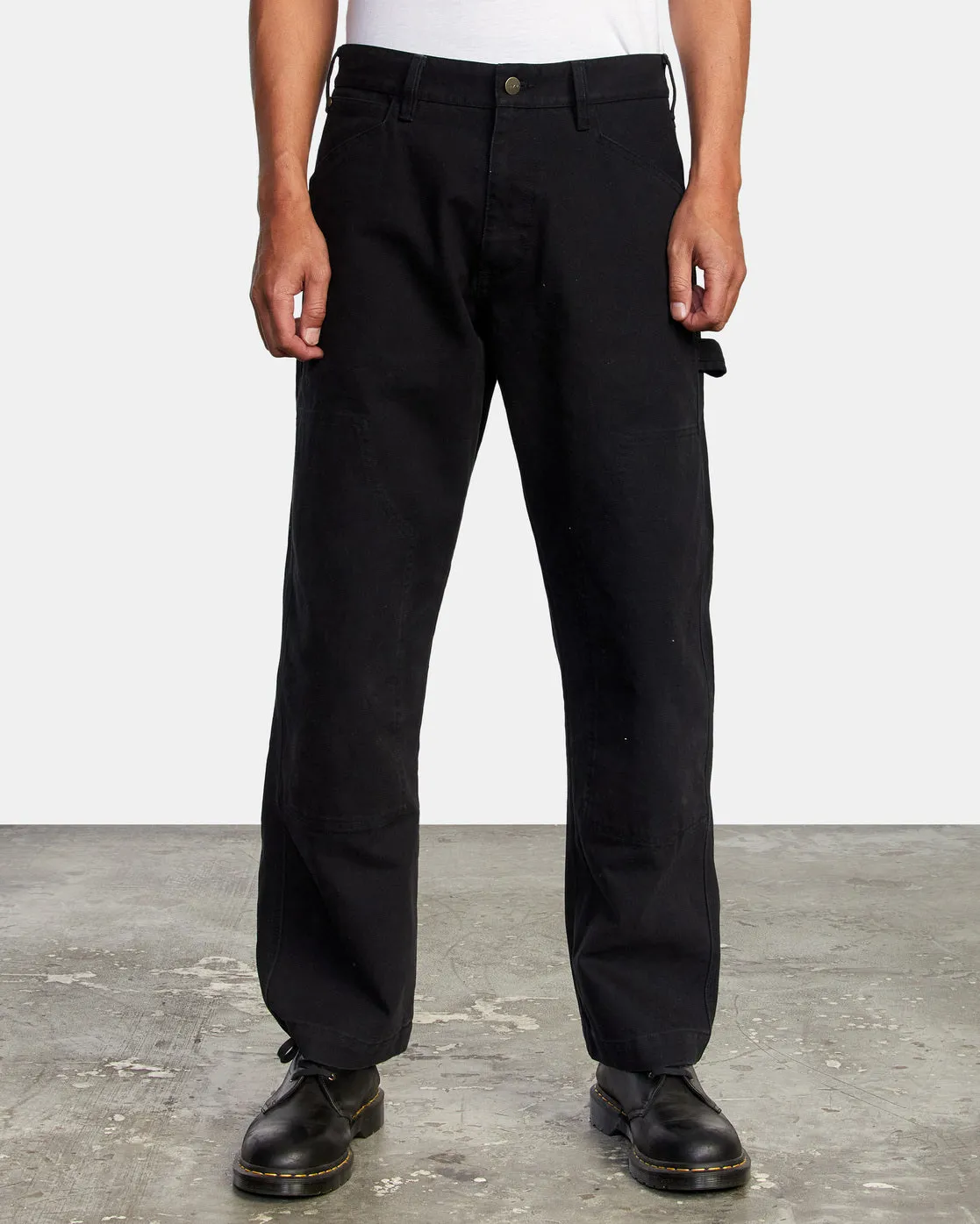 Chainmail Relaxed Fit Pants - RVCA Black