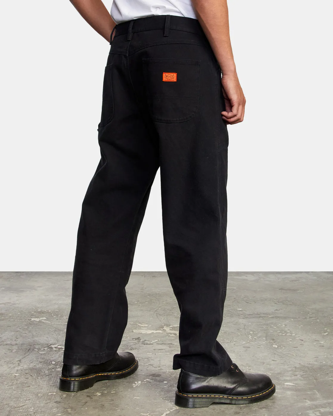 Chainmail Relaxed Fit Pants - RVCA Black