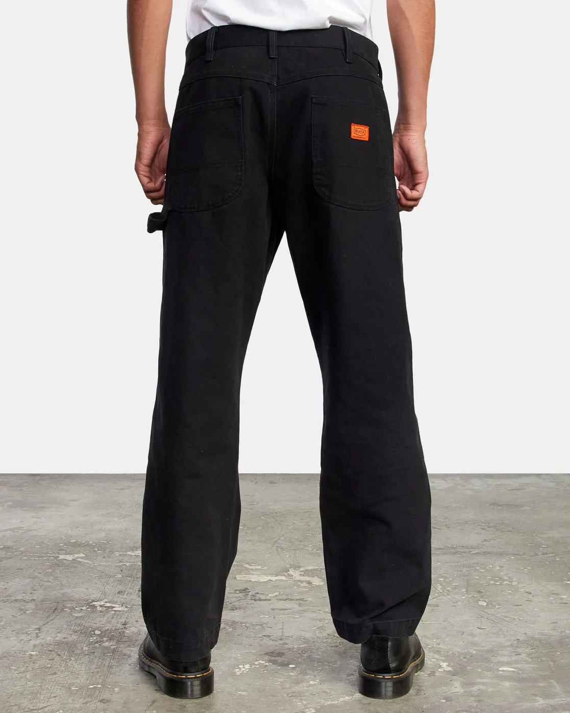 Chainmail Relaxed Fit Pants - RVCA Black