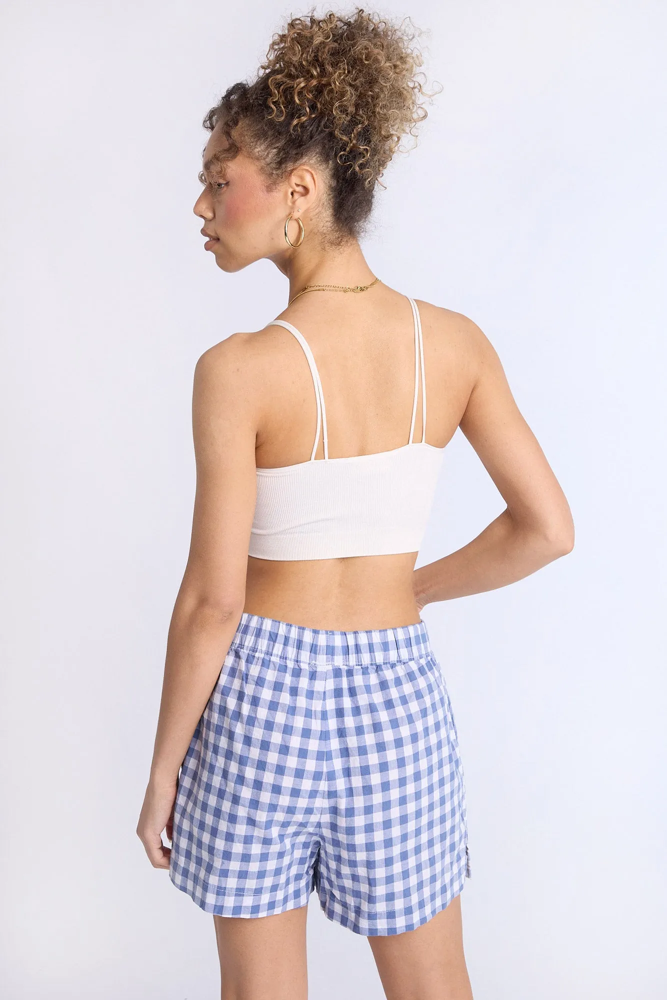 Cotton Pajama Striped Boxer Shorts