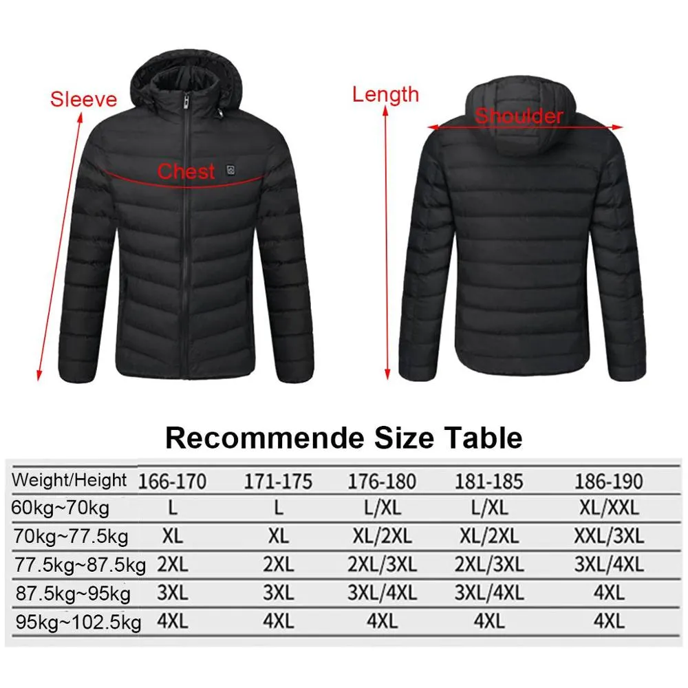Doudoune chauffante Waterproof  Warm Jackets