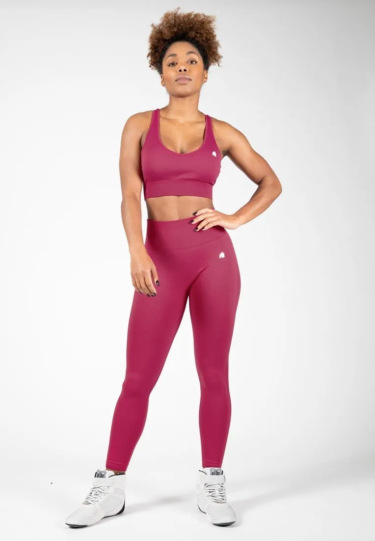 Gorilla Wear Hilton Seamless Leggings - Fuchsia