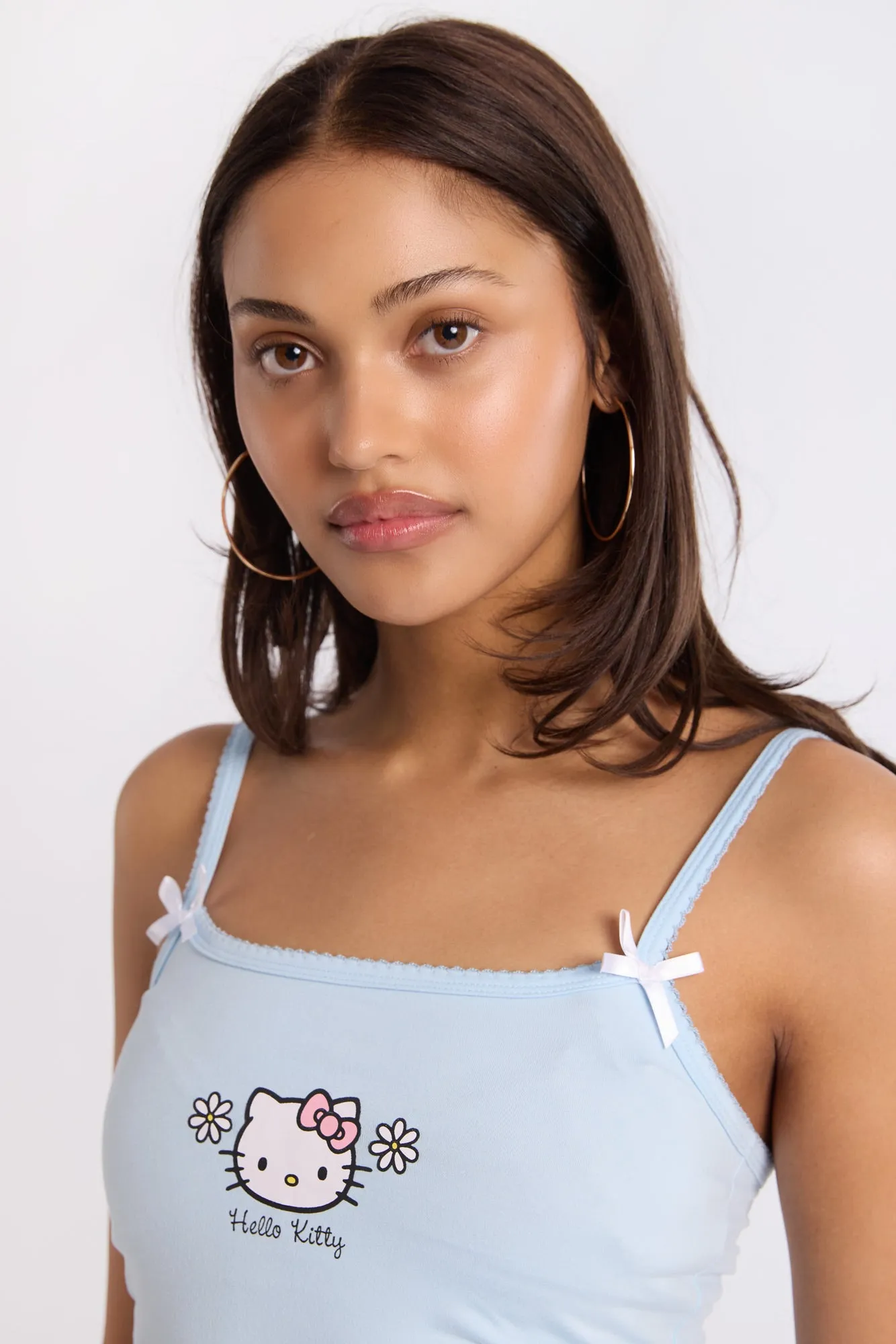 Hello Kitty Super Soft Pajama Tank Top And Shorts 2-Piece Set