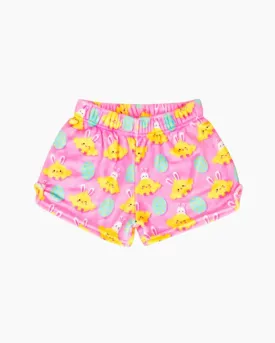 HOPPY CHICKS FLEECE SHORT