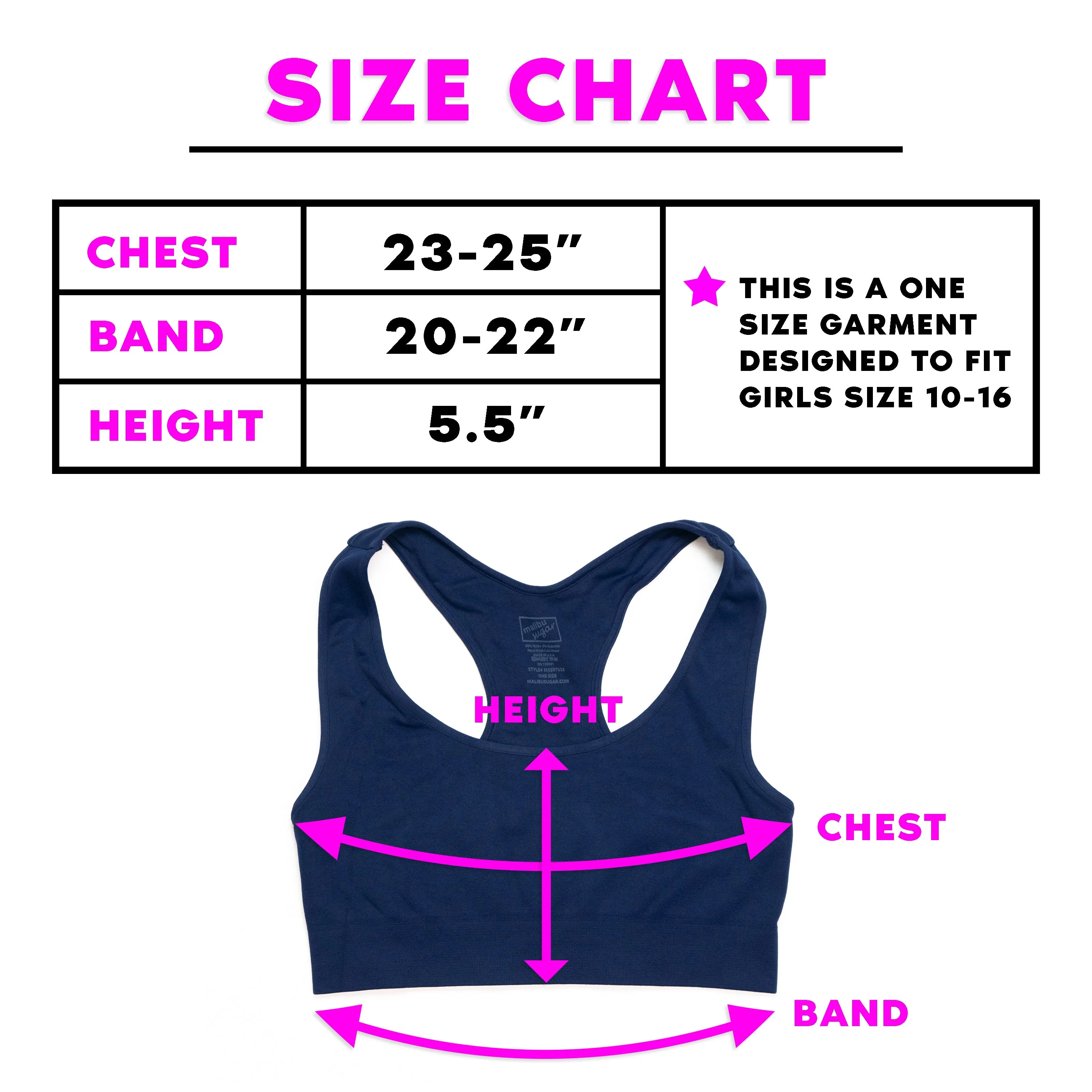 Junior's Sports Bra
