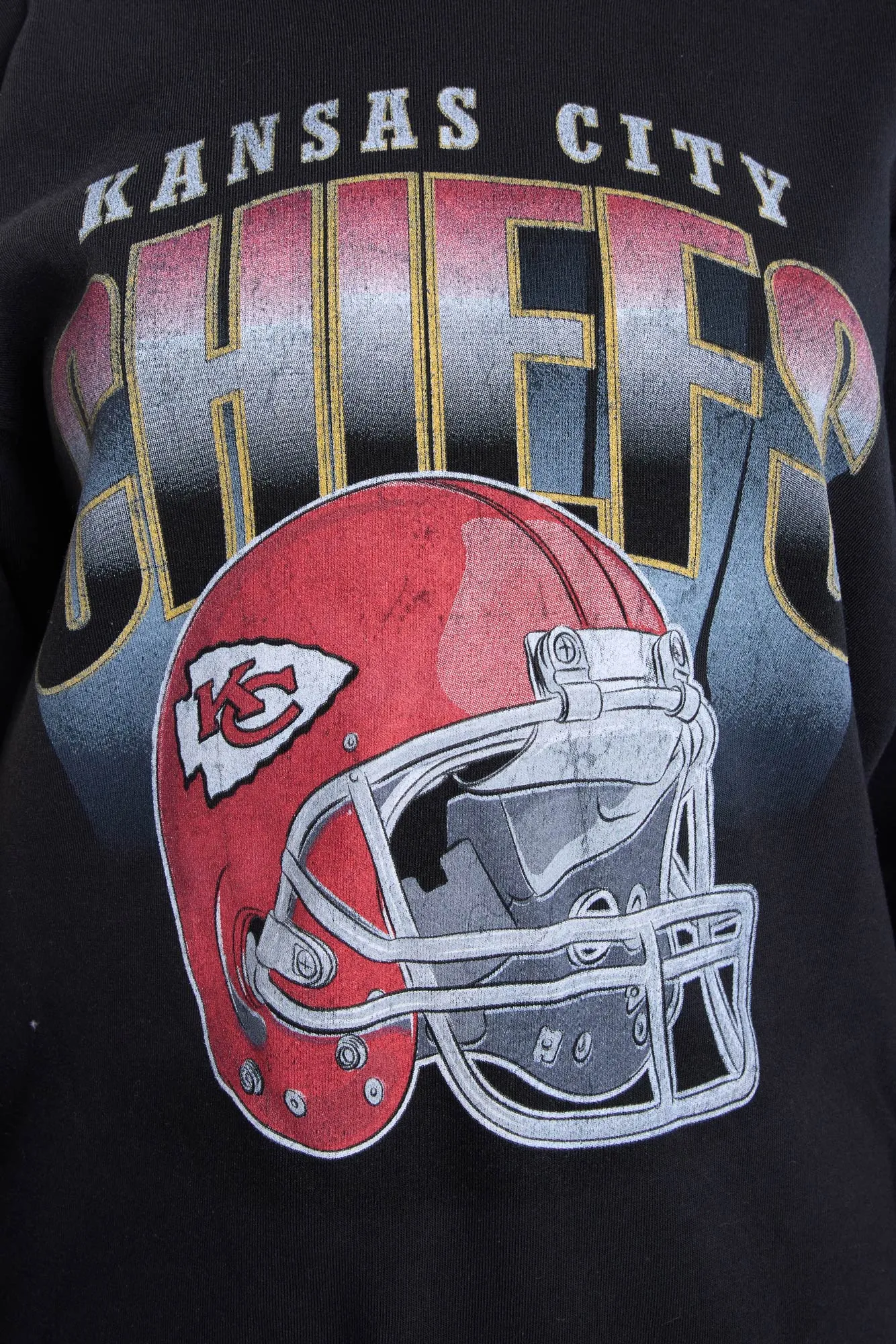 Kansas City Chiefs Graphic Crew Neck Sweatshirt