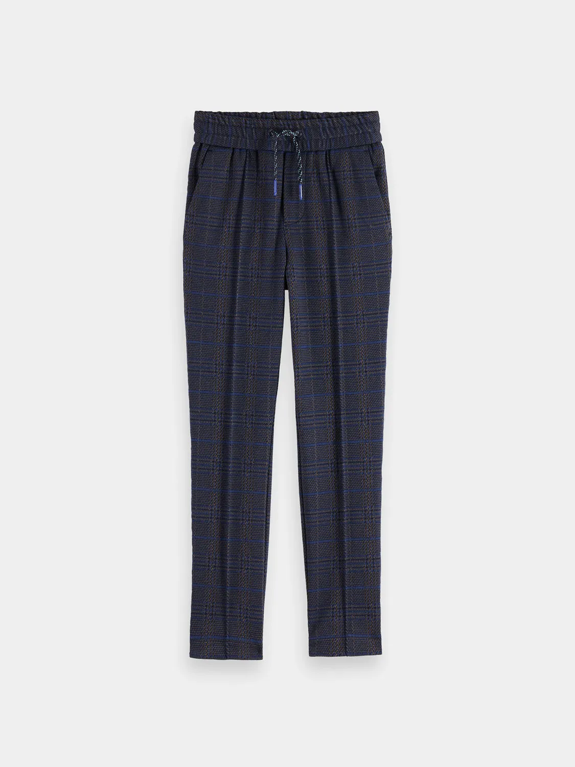 Kids - Relaxed fit yarn-dyed pants