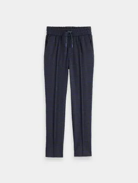 Kids - Relaxed fit yarn-dyed pants