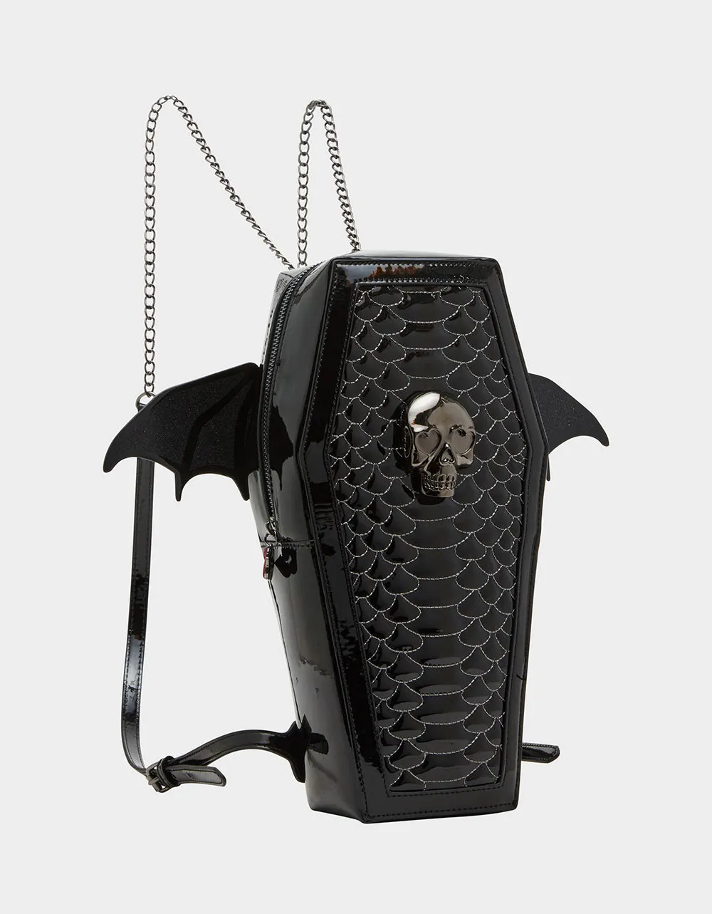KITSCH BAT TO THE BONE BACKPACK BLACK