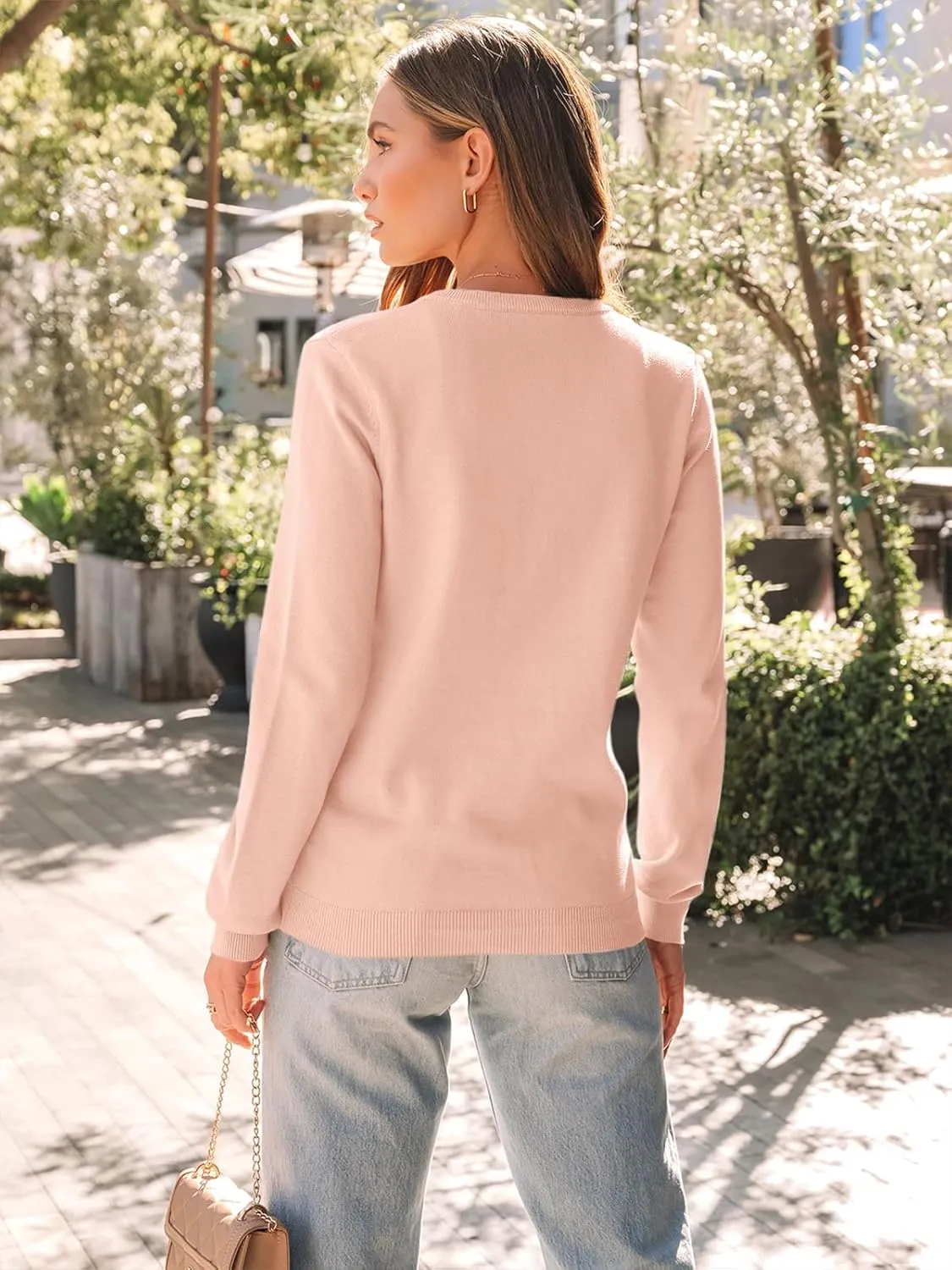 LILLUSORY Women's Cardigan Sweaters 2025 Lightweight Fall Oufits Clothes Fashion Trendy Long Sleeve Tops Casual Jackets
