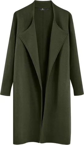 LILLUSORY Women's Long Cardigan Sweaters Oversized Fall Dressy Coatigan Jackets Trendy Knit Winter Coats