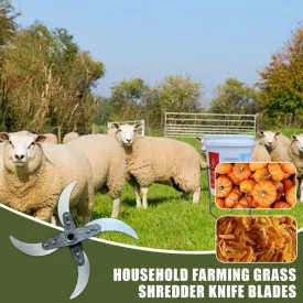 Limited Time Offer Household Farming Grass Shredder Knife Blades