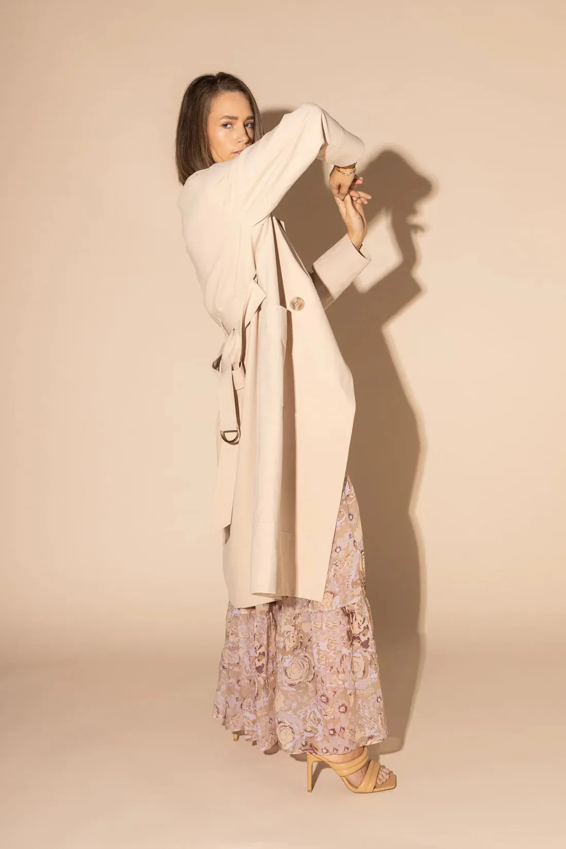 Loughlin Ridge Trench Coat - Taupe