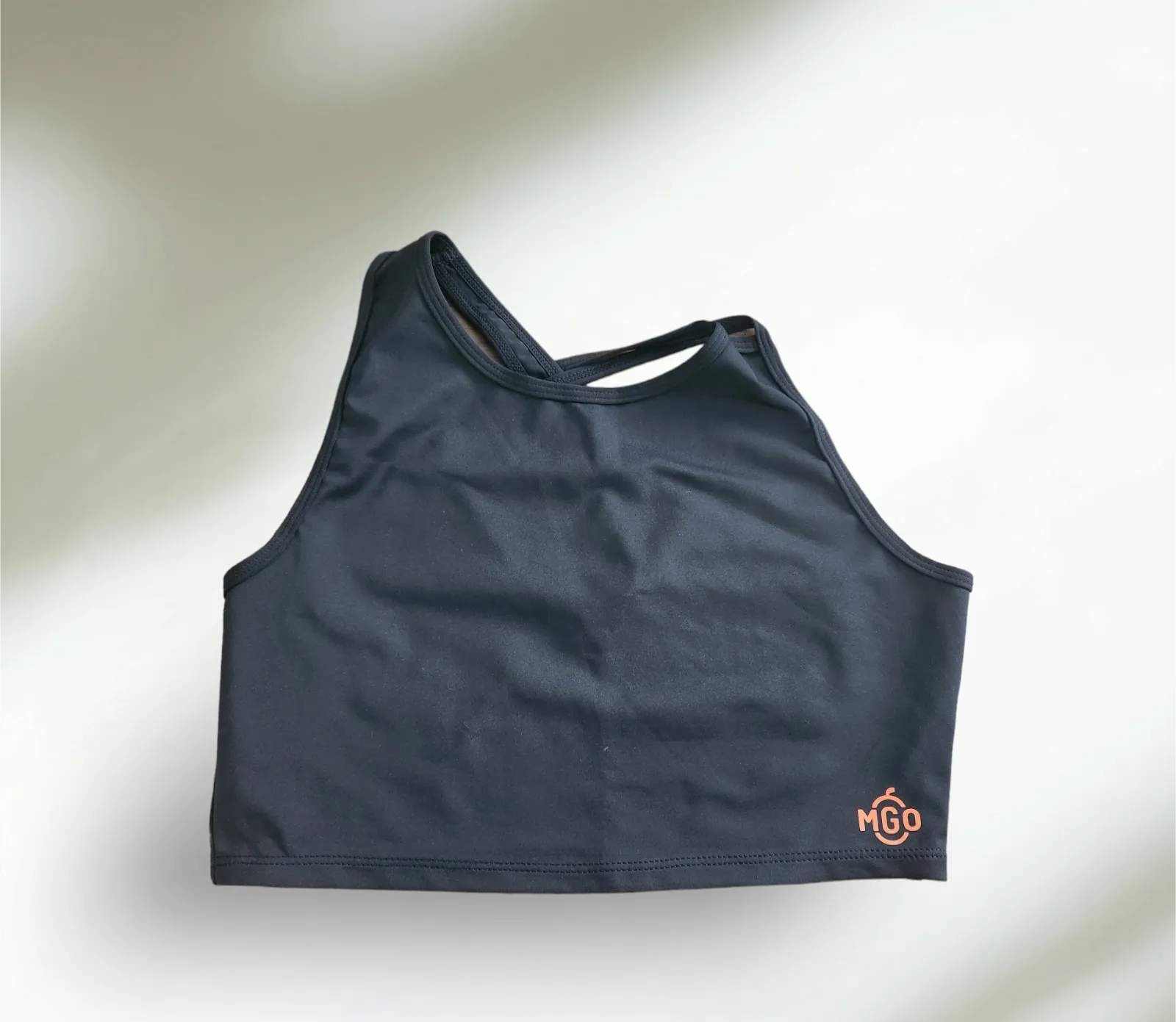 Mango Black Tank Top