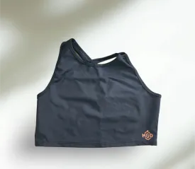 Mango Black Tank Top