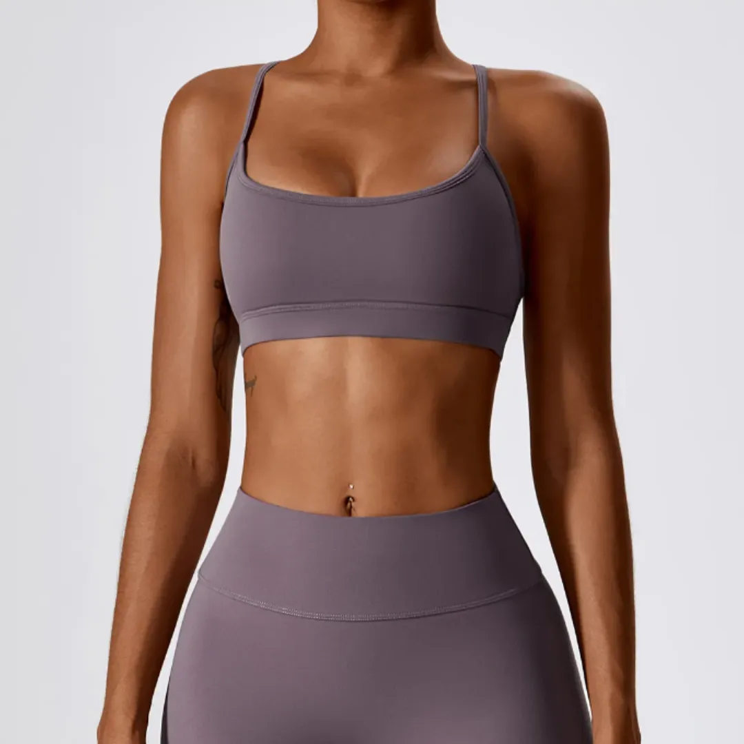 MARIANNA CROSS BACK SPORTS BRA