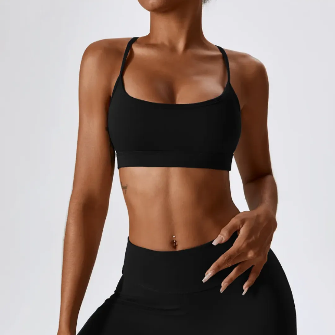 MARIANNA CROSS BACK SPORTS BRA
