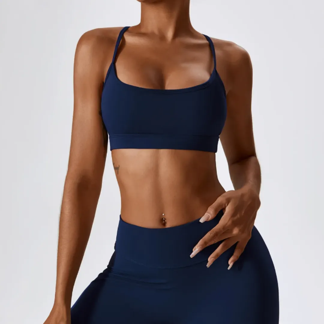 MARIANNA CROSS BACK SPORTS BRA