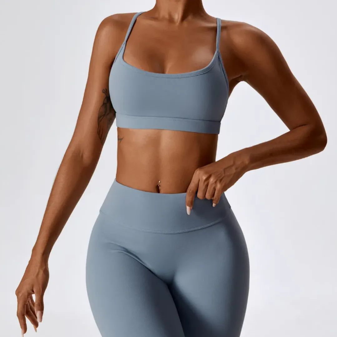 MARIANNA CROSS BACK SPORTS BRA