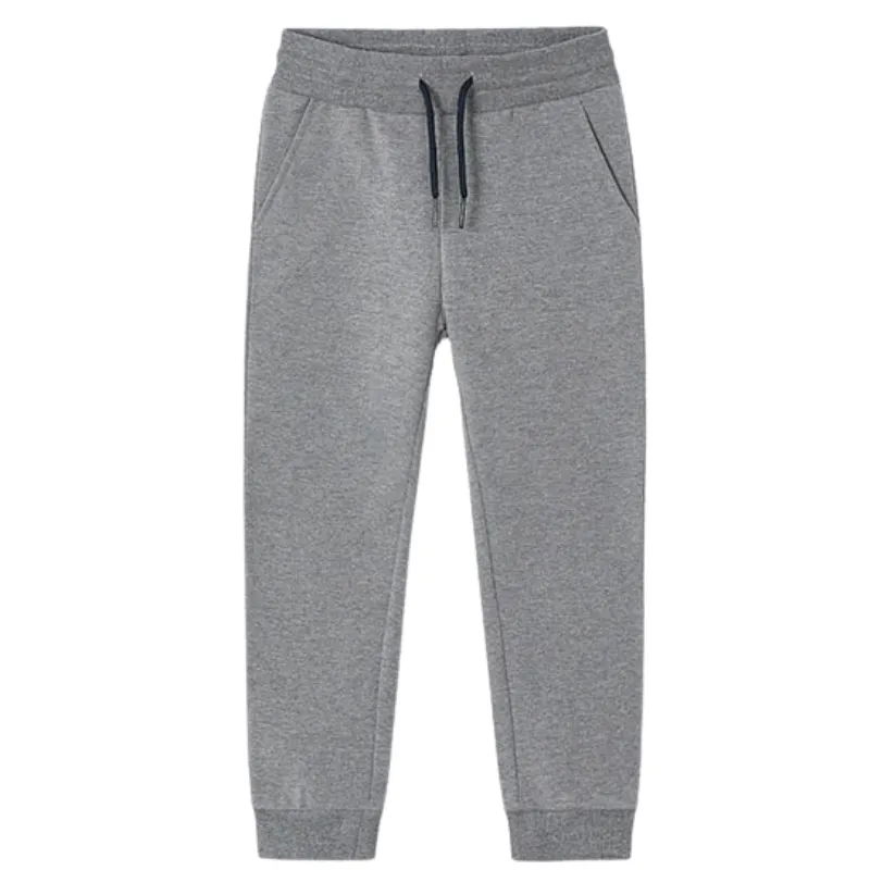 Mayoral - Boys Fleece Joggers in Anchor Heather