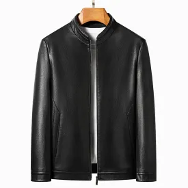 Men's Classic Leather Jacket