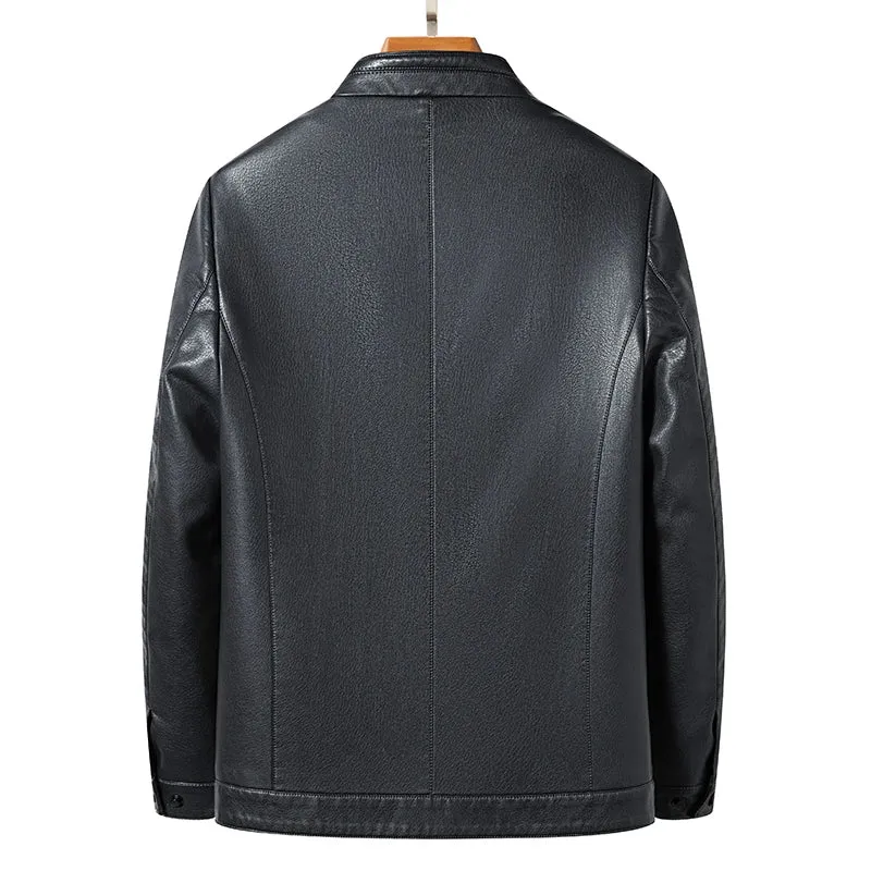 Men's Classic Leather Jacket