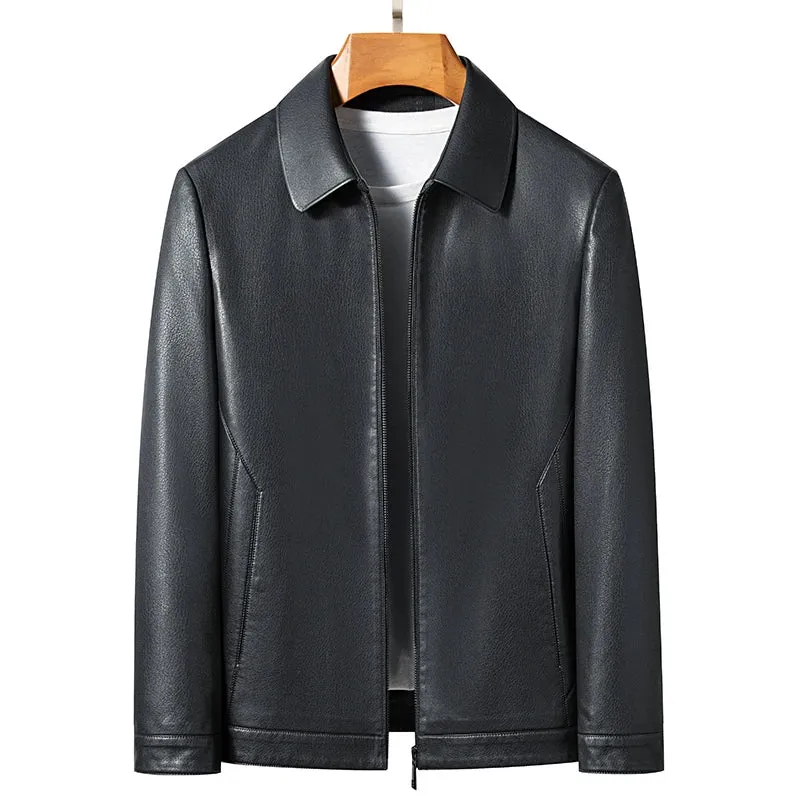 Men's Classic Leather Jacket