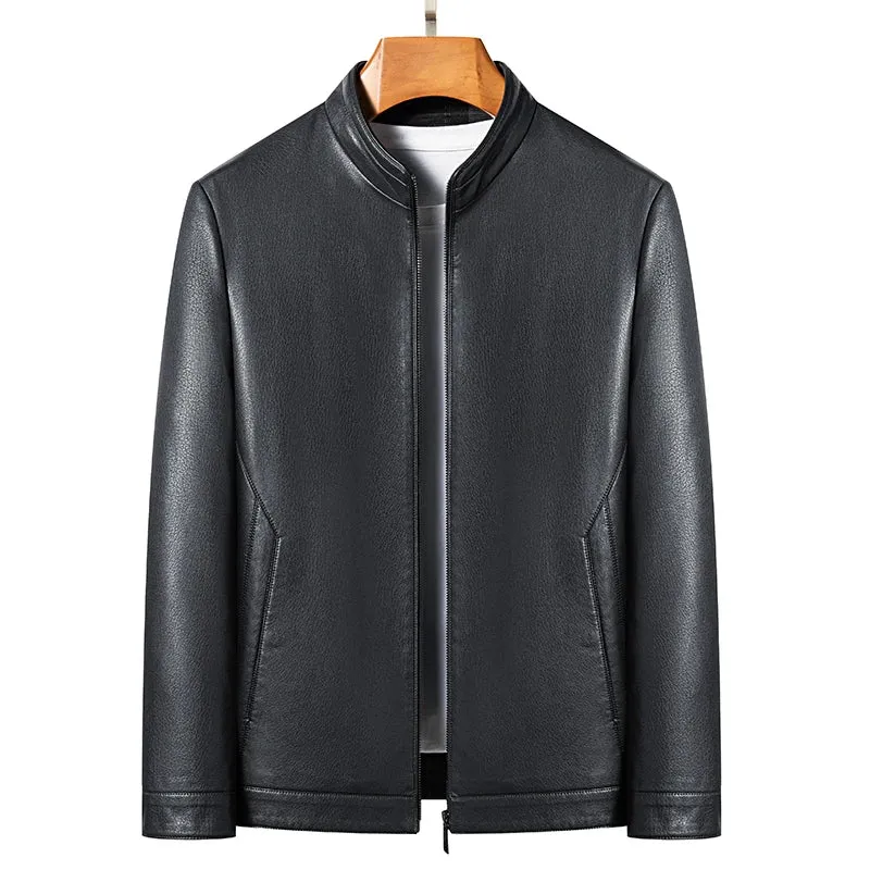 Men's Classic Leather Jacket