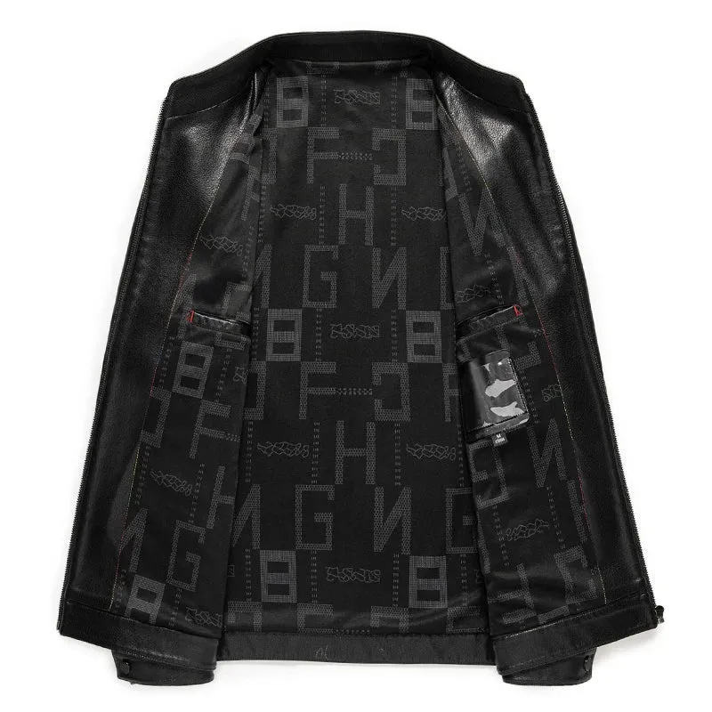 Men's Classic Leather Jacket