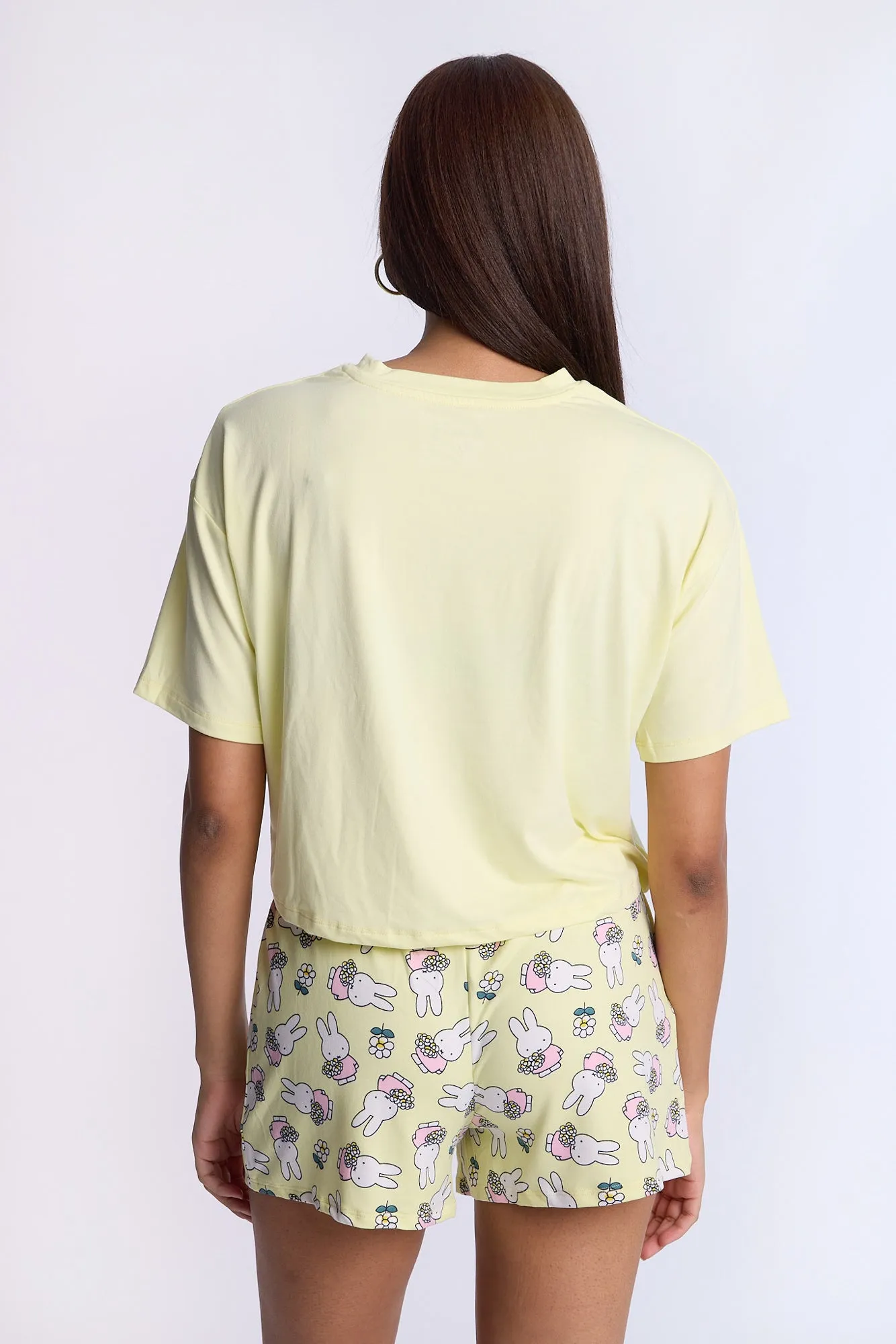 Miffy Super Soft Pajama Tee And Shorts 2-Piece Set