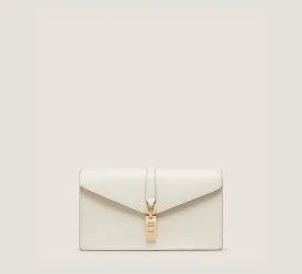 Milan Loveletter Clutch Handbags, Oat Smooth Leather, Size: U No Dimension