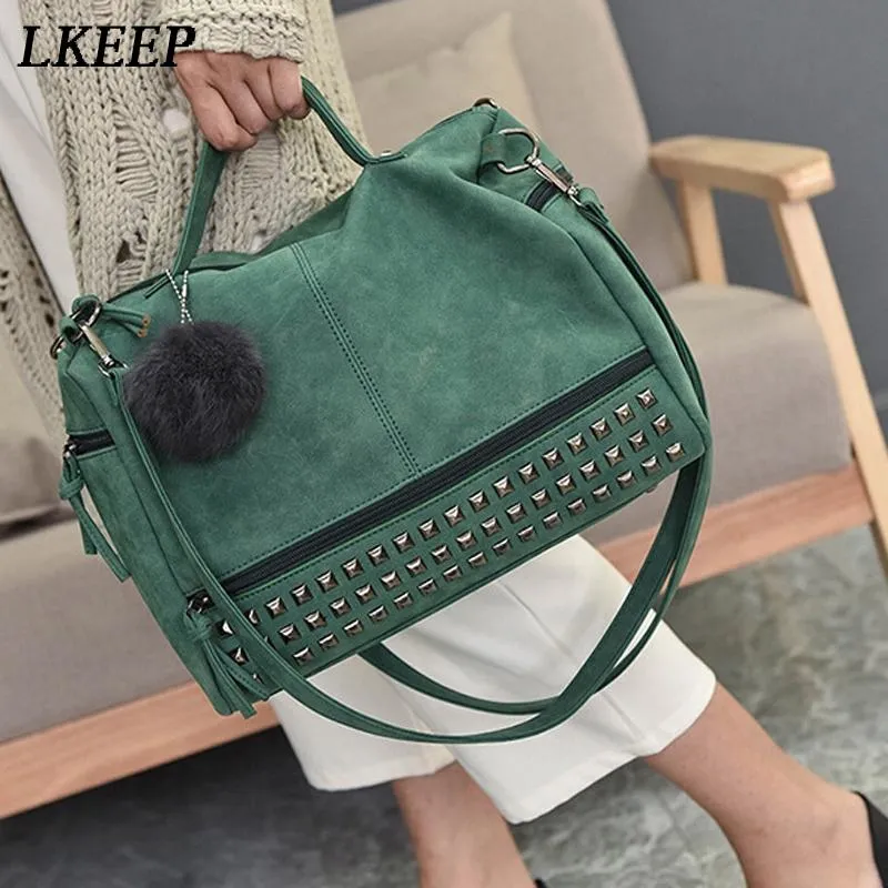 New Solid Color Hollow PU Material Small Fairy Portable Bucket Casual Single Shoulder Messenger tote