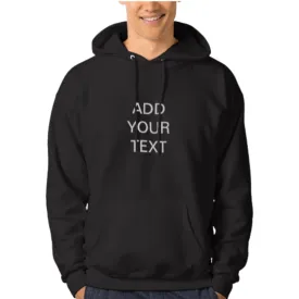 Nutcase Custom Hoodies for Men-Add Your Own Text