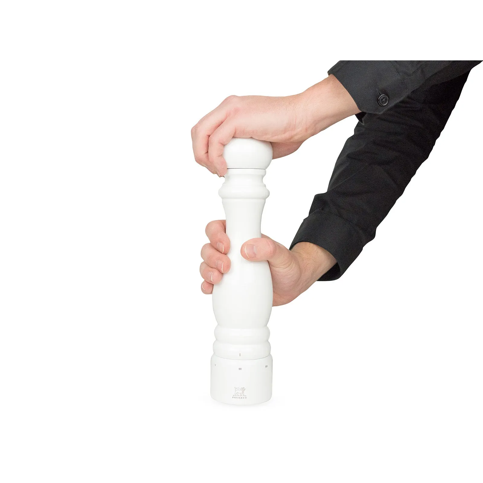 Peugeot Paris u'Select 12 Inch White Lacquer Peppermill