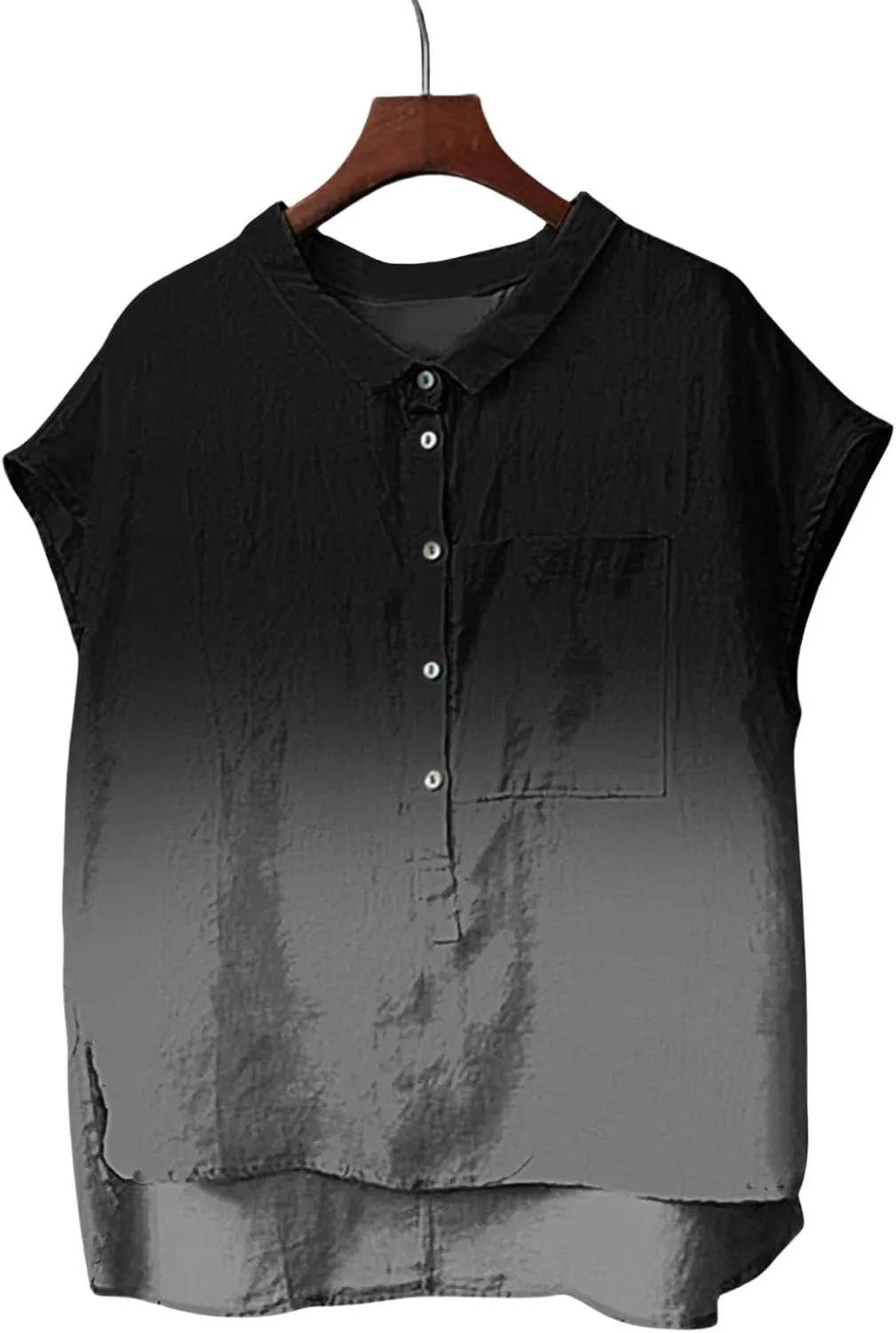 Plus Size Sleeveless Tops for Women Japanese Art Style Shirt Novelty Graphic Top V Neck Oversize Vintage Linen Outfits