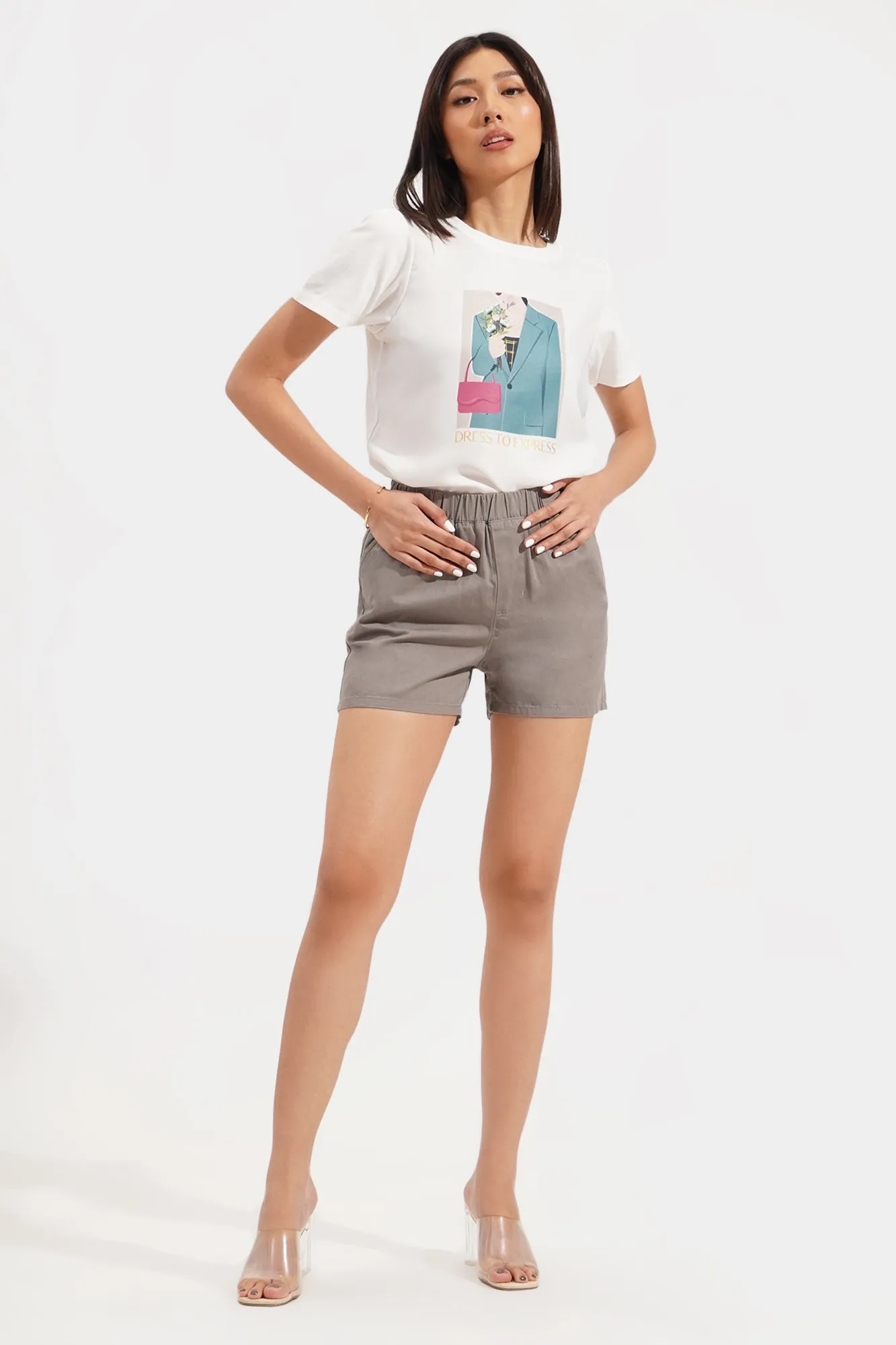 Pull Up Cozy Shorts