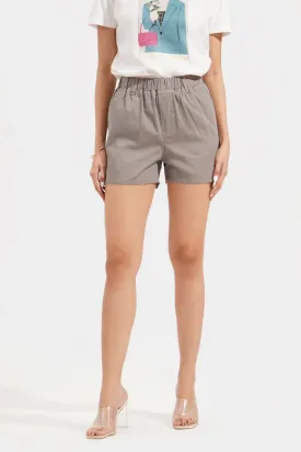 Pull Up Cozy Shorts