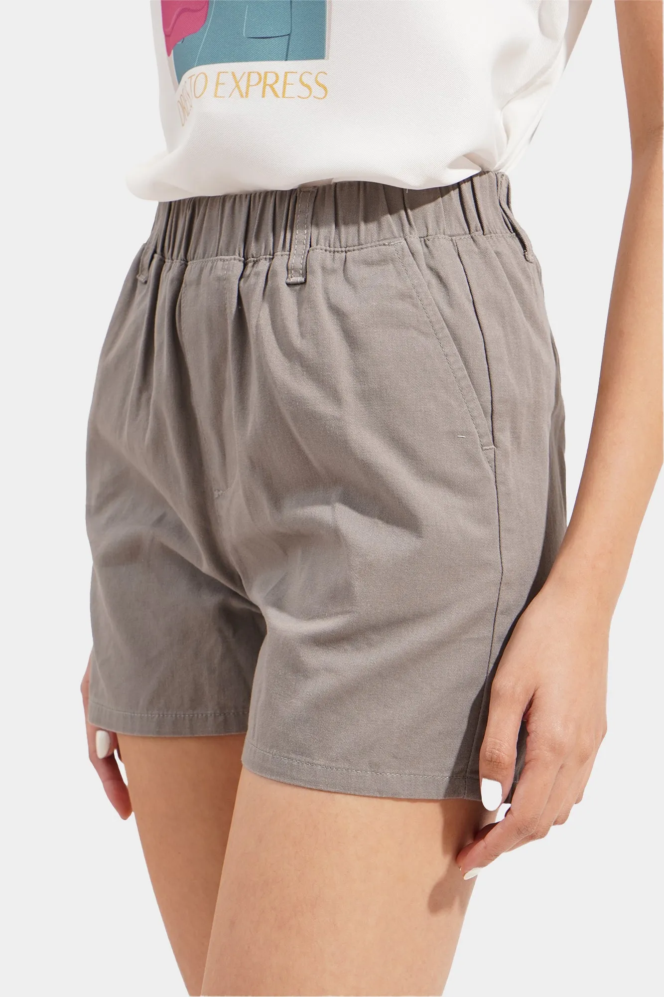 Pull Up Cozy Shorts