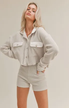 Sage The Label Cozy Cottage Shirt - Natural