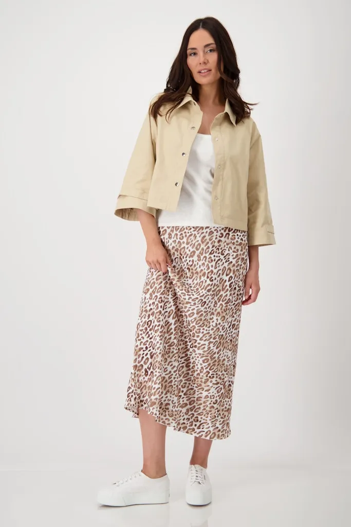 Short Trench Jacket - Camel