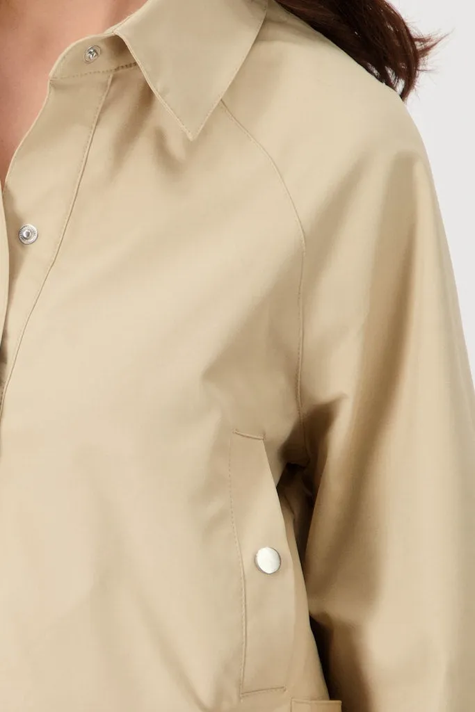 Short Trench Jacket - Camel