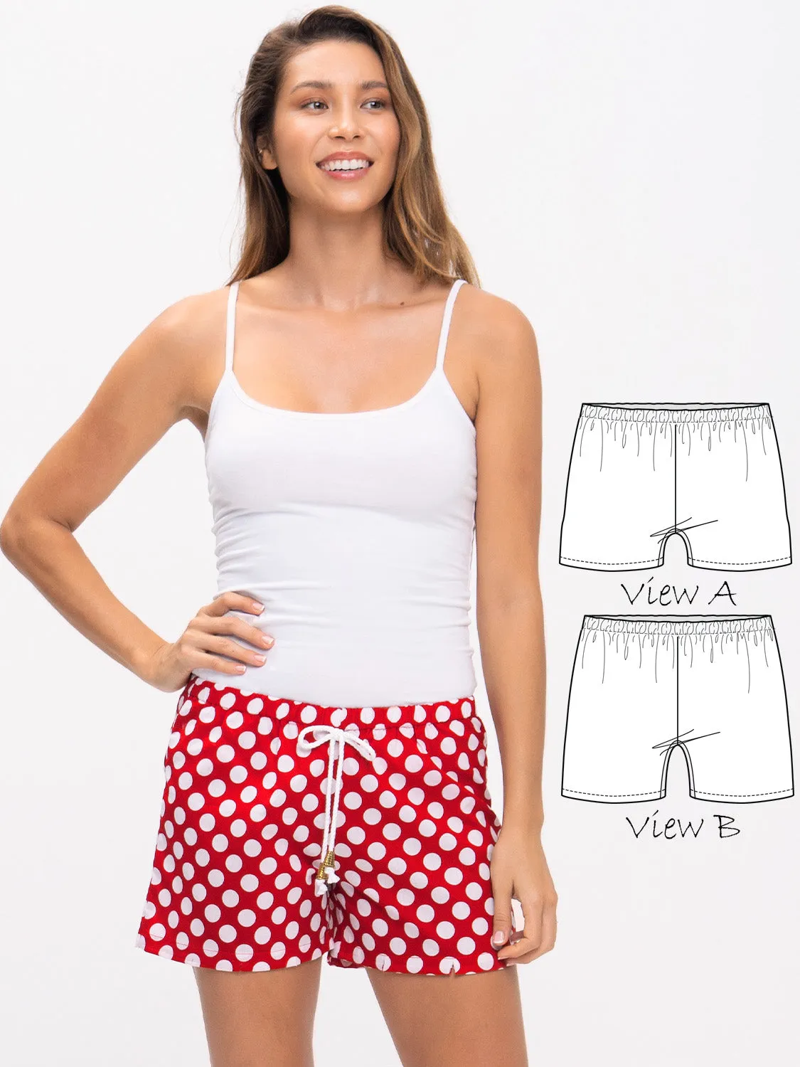 Sleep Shorts - WOMENS  (W11-L)