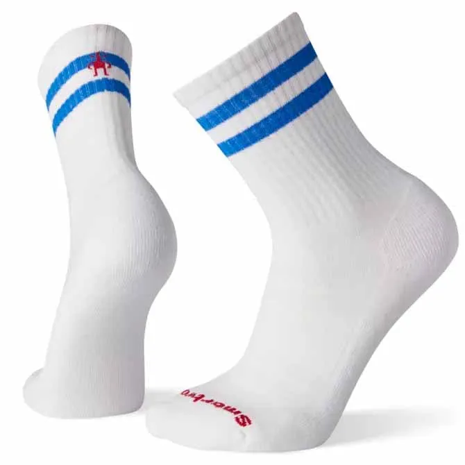 Smartwool Unisex Athletic Light Elite Stripe Crew Sock